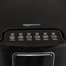 Amazon Basics 3.2 Quart 6-In-1 Air Fryer (Fry, Crisp, Roast, Bake, Reheat, Dehydrate), Non-Stick, with Timer, Auto Shut-Off, Digital Touch Screen, 180-400°F, 1400W, Black/Silver by CozyNest Decor