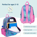 Wildkin 15-inch Kids Backpack – Durable, Padded, Adjustable for School & Travel - Mermaid Scales by TinyTreasures Baby Boutique