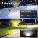 Linkind Solar Spot Lights Outdoor, 60 LEDs Solar Lights Outdoor Waterproof IP67 with 30% Conversion Rate, Ideal for Landscape, Garden, Yard, Pathway (6 Pack, Cool White) by GreenHaven Gardens
