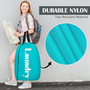 Sylfairy 2 Pack XL Laundry Bag with Strap,Heavy Duty Travel Laundry Bag,Rip-Stop Dirty Clothes Shoulder Bag with Drawstring,Easy Fit a Laundry Hamper or Basket Travel Essentials by TinyTreasures Baby Boutique