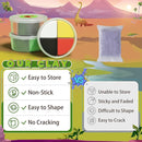 Air Dry Clay Kit - Dinosaur Theme, Modeling Clay for Kids, DIY Model Magic with Sculpting Tools and Tutorials, 12 Boxes Molding Clays, Ultra Light, Soft & Non-Toxic, Arts and Crafts Gift for Kids by TinyTreasures Baby Boutique