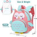 SUN EIGHT Preschool Backpack Toddler for Girls Animal Waterproof Kids Backpack 3D Cartoon School Bag for Baby Girl Boy 1-5 Years（Cute Owl） by TinyTreasures Baby Boutique