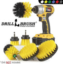 Drill Brush Attachments for Cleaning Shower, Bathroom, Grout, Tile, Bathtub, Bath Mat, Sink, Tile, Porcelain, Fiberglass, Cast Iron, Flooring – Grout Cleaner Drill Brush Set - Bathroom Accessories Kit by CozyNest Decor