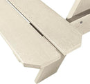highwood Hometown Picnic Table, 6 Foot, Whitewash by GreenHaven Gardens