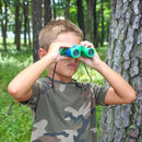 Original Compact 8x21 Kids Binoculars Set - High Resolution Real Optics - Shock Proof - Bird Watching - Presents for Kids - Children Gifts - Boys and Girls - Outdoor Play - Hunting - Camping by TinyTreasures Baby Boutique