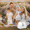 Bubble Machine for Kids Parties Bubble Maker Operated by Plugin or Batteries Outdoors Blower Life Theme Parties Weddings Birthday Parties Create Bubble World Gifts for Boys and Girls by TinyTreasures Baby Boutique