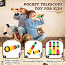 24 Pcs Plastic Pirate Telescope for Pirate Party Favors Portable Pocket Educational Science Spyglass Mini Monocular for Pirate Birthday Party Supplies Halloween Treasure Hunt by TinyTreasures Baby Boutique
