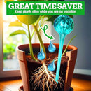 Besti Self-Watering Globes – 4-Pack Extra Large Watering Globes for Plants – Automatic Watering System for Potted Plants – Holds 380-400ml, Waters Plants Up to 2 Weeks (Set of 4 Extra Large) by GreenHaven Gardens