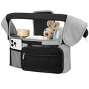 Accmor Universal Stroller Organizer with Insulated Cup Holder Detachable Phone Bag and Shoulder Strap,Stroller Bag Caddy Organizer Fits for Uppababy, Baby Jogger, Britax Strollers by TinyTreasures Baby Boutique