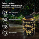 Solar Lanterns Outdoor Waterproof Dragonfly Garden Decor Gift for Women, Mom, Grandma, Hanging Metal Solar Lights for Yard, Patio, Porch, Backyard, Pathway Decoration by GreenHaven Gardens