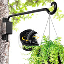 Qiang Ni Swivel Plant Hanger Bracket: Bird Feeder Hanger for Outdoor Wall Mount (12 - B, 12 Inch) by GreenHaven Gardens