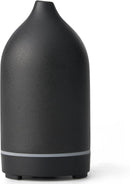 VIVITEST Diffusers for Home, 200ML Stone Essential Oil Diffuser, Ceramic Oil Diffuser,Ultrasonic Aromatherapy for Office (Black) by TinyTreasures Baby Boutique