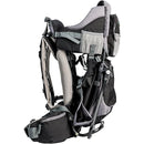 ClevrPlus Canyonero Camping Baby Backpack Hiking Kid Toddler Child Carrier with Stand and Sun Shade Visor, Black by TinyTreasures Baby Boutique
