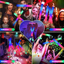 107 PCS LED Foam Glow Sticks Bulk, Glow in the Dark Party Supplies with 3 Modes Colorful Flashing, Neon Party Favors for Birthday, Wedding, Carnival, Concert, New Year by TinyTreasures Baby Boutique