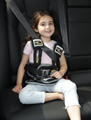 Large Black, Lightweight, Compact, Portable Car Seat - Perfect for Travel and Everyday Child Safety by TinyTreasures Baby Boutique