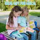 Chilpals Friendship Bracelet Making Kit for Girls,Arts and Crafts for Kids Ages 8-12,Birthday Gifts Ideas for Girl 7 8 9 10 11 Year Old - 2 in 1 Bracelets String Maker Toys Set (Blue) by TinyTreasures Baby Boutique
