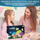sdaymol Crystal Growing Kit for Kids - 4 Colors Hedgehog to Grow Fast in (24H),Science Experiments Learning & Educational Toys,Science Kits for Kids Age 8-12 STEM Project Gifts for Boys & Girls 6+ by TinyTreasures Baby Boutique