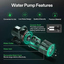VIVOSUN 5300 GPH Submersible Water Pump, 310W Pond Pump, Ultra Quiet Aquarium Pump with 20FT. Lift Height for Pond Waterfall, Fish Tank, Statuary, or Hydroponics by GreenHaven Gardens