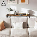 47.2'' Console Table, Skinny Entryway Table with Fast-Charging Station, Narrow Long Sofa Table, Behind Slim Couch Table for Entrance, Hallway, Living Room Decor ST-BR120-1 by CozyNest Decor