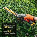 Hedge Trimmer Cordless for DEWALT 20V MAX Battery, 1500RPM Grass Trimmer Electric Hedge Trimmer, 2 in 1 Design for Yard, Garden, Lawn Care(Battery Not Included) (Black) by GreenHaven Gardens