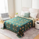 MSGKV Boho Throw Blanket Queen Size Cotton Blanket for Couch and Sofa Living Room Blanket Summer Bed Cozy Gauze Blanket 90" x 90" by CozyNest Decor