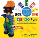 Large Building Blocks for Kids Ages 3-8 – 336 Piece Mega Set – Indoor & Outdoor STEM Toy for Boys & Girls by TinyTreasures Baby Boutique