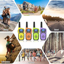 Walkie Talkies for Adults- WokTok Long Range Two Way Radio for Camping Hiking Hand Held Hiking Accessories Camping Gear Xmas Birthday Gift for Kids,SOS Siren,NOAA Weather Alert,4 Radios by TinyTreasures Baby Boutique