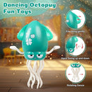 Magic Dancing Octopus Toys, Musical LED Toy, 3 Colors Available (Green) by TinyTreasures Baby Boutique