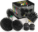 The Ultimate No-Wire Grill Brush Kit - BBQ Accessories - Drill Brush - Rust Remover - Cast Iron Skillet - Grill Cleaner - BBQ Brush - Grill Accessories - Grill Scraper - Electric Smoker - Gas Grill by CozyNest Decor