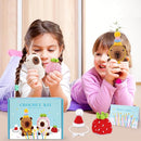 Crochet Kit for Beginners-2PCS Animals Brown and Beige Capybara Crochet Kit with Step-by-Step Video Tutorials, Stuffed Animal Knitting Kit for Adult Kids, Capybara Party Crocheting Kit for Birthday by TinyTreasures Baby Boutique