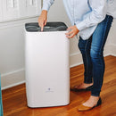 Medify MA-112 UV Light Air Purifier with True HEPA H14 Filter | 4,455 ft² Coverage in 1hr for Wildfires Smoke, Odors, Pollen, Pets | Removal to 0.1 Microns | White, 1-Pack by TinyTreasures Baby Boutique