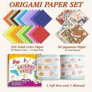 Pigipigi Kids Craft Origami Paper Kit for Kids Ages 5-8 8-12, with Guiding Book, 360 Sheets DIY Art and Crafts Supplies,Colorful Folding Papers Set Projects Gifts Activity for Boy Girl Toys(Japanese) by TinyTreasures Baby Boutique
