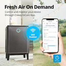 Coway Airmega 400S(G) App-Enabled Smart Technology Compatible with Amazon Alexa True HEPA Air Purifier, Covers 1,560 sq. ft, Graphite by TinyTreasures Baby Boutique