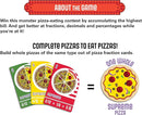 Blobby's Pizza Math Card Game: Crazy Fun Strategic Pizza Eating Contest Between Cute Monsters! by TinyTreasures Baby Boutique