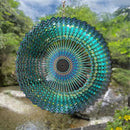 FONMY Wind Spinner Mandala Starry Sky 12 inch 3D Stainless Steel Laser Cut Metal Art Geometric Pattern - Hanging Wind Spinner, Kinetic Yard Art Decorations - Indoor/Outdoor Décor by GreenHaven Gardens