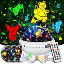 Panda Gifts,【3 Films+ 30 Sounds】Panda Night Light,【93 Effects+ Remote】Toddler Boys Toys for Boys 3-5, [3 Brightness 5-995 min Timer] Girls Toys Age 6-8, Kids Gifts for Kids Toys for Ages 5-7 by TinyTreasures Baby Boutique