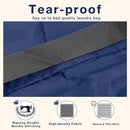 2-Pack Backpack Laundry Bags, Heavy Duty Laundry Bag Backpacks with Adjustable Shoulder Straps, Door Hanging Washing Bag, Laundry Hamper Lining for College Dorm, Travel, Laundromat by CozyNest Decor