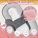 Baby Wedge Pillow for Infant with Safety Strap, Reflux Baby Pillow, Relief & Spit-Up Prevention, Removable Cover for Breastfeeding, Bottle Feeding by TinyTreasures Baby Boutique