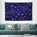 HZOHNAGO Boho Sun Moon Tapestry Purple Blue Sun Stars Galaxy Pattern Printed Wall Tapestry Wall Hanging for Bedroom Living Room Dorm 60" W x 40" H by CozyNest Decor