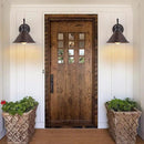Gooseneck Outdoor Wall Sconce 1-Light E26 Socket Farmhouse Wall Mount Porch & Patio Lights,9.3Inch Width Casting Aluminum Shade,Oil Rubbed Bronze,Easily Installed in Outdoor and Indoor. by CozyNest Decor
