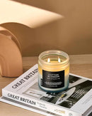 M&SENSE Clean Cotton Scented Candle - 11.6oz Natural Soy Wax Clean Cotton Blossom Scent Non Toxic Candle, 70-Hour Slow Burning 2-Wick Aromatherapy Home Fragrance Gifts for Home Decor by CozyNest Decor