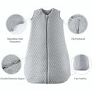 JELLYMONI Baby Sleep Sack TOG 2.5, 18-24 Months Winter Baby Wearable Blanket, 100% Cotton Infant Sleeping Sack 2-Way Zipper Warm Quilted Sleepsack by TinyTreasures Baby Boutique