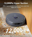 NARWAL Freo Z Ultra Robot Vacuum and Mop Combo, Dual RGB Cameras and Chips, AI Avoidance, 12000Pa Suction, Real-Time Decisions, Adaptive Hot-Water Self Wash & Self Emptying, Pet Hair, Quiet, Grey by CozyNest Decor