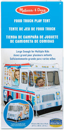 Melissa & Doug Fabric Double-Sided Food Truck Play Tent - Ice Cream and BBQ Role Play Toy Food Truck Tent, for Kids Ages 3+ by TinyTreasures Baby Boutique