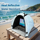 Laptop Sunshade Tent & Bag Portable Case for Working Outside | Anti-Glare | Water Resistant | for 13-18 inch Laptop| Portable Privacy Screen Hood | Cubicle Shade for Laptop by TinyTreasures Baby Boutique