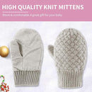 Baby Knit Mittens Toddler Boys Girls Gloves Winter Infant Newborn No Scratch Mitten 0-3 Years by TinyTreasures Baby Boutique