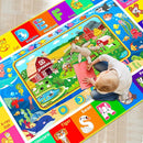 Kids Rug for Playroom, Kids Baby Playmat with Farm Sea Animal, Alphabet ABC Educational Rug, Floor Play Mat Carpet for Bedroom Preschool Classroom (59 X 39.4 INCH, Farm) by TinyTreasures Baby Boutique