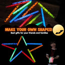 JOYIN 30 Pcs Halloween Glow Sticks Bulk Party Pack, Hanging Wands in 8 Design, 6 Color Light Up Stick for Kid Glow in The Dark Halloween Party Favor Supplies, Goodie Bag Filler, Trick or Treating Gift by TinyTreasures Baby Boutique