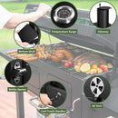 Kenadne Charcoal Grill Outdoor BBQ Grill, Extra Large Cooking Area 794 Square Inches with Two Individual & Adjustable Charcoal Tray, Foldable Side Tables for Outdoor Cooking grill Backyard by GreenHaven Gardens