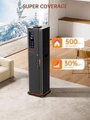 2.64Gal Humidifiers for Bedroom Large Room, Warm and Cool Mist up to 500ft², Top Fill Diffuser Ambient Light, 3 Mist Modes, 24H Timer, 35dB Quiet Humidifier for Home Office Plant by TinyTreasures Baby Boutique